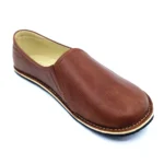dark brown barefoot women loafer handmade