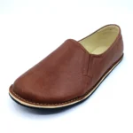dark brown barefoot women loafer handmade