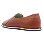 dark brown barefoot women loafer
