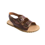 turkish barefoot sandals dark brown