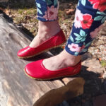 Red Earthing Ballet Shoes