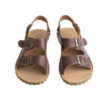 turkish barefoot sandals dark brown
