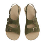 green sandals for women