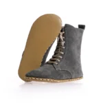 Women’s Gray Suede Boots