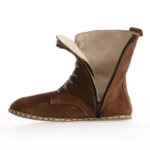 brown ruby barefoot boots