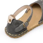 Gray Earthing Barefoot Sandals