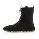 Ruby Black Suede Women’s Boots