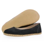 black flat shoes