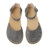 Gray Earthing Barefoot Sandals