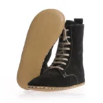 Ruby Black Suede Women’s Boots