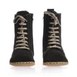 Ruby Black Suede Women’s Boots