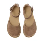 Suede Taupe Women Sandals