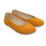 Flat Yellow Ballet Earthing Shoes
