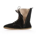Ruby Black Suede Women’s Boots