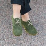 Green Oxford Shoes