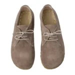 women suede oxfords