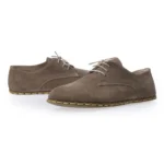 women suede oxfords