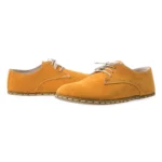 Yellow Suede Oxfords