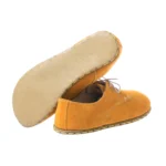 Yellow Suede Oxfords