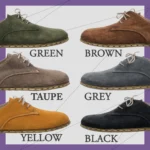 women suede oxfords
