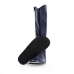 women barefoot high boots