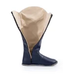 women barefoot high boots