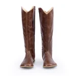 dark brown high boots for women