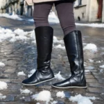 knee high boots black