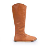 Knee High Boots Tan Color