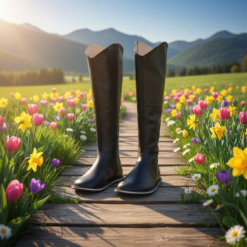 Barefoot Knee High Boots Black