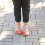 Orange Green Mary Jane Sandals