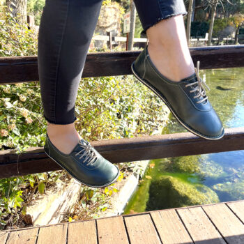 Women's Green Barefoot Sneakers