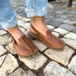 Brown Lady Bug Earthing Sandals