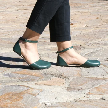 Green Mary Jane Sandals