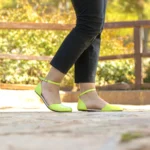 Pistachio Green Mary Jane Sandals