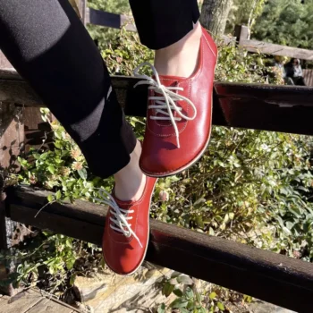 Women’s Red Barefoot Sneakers
