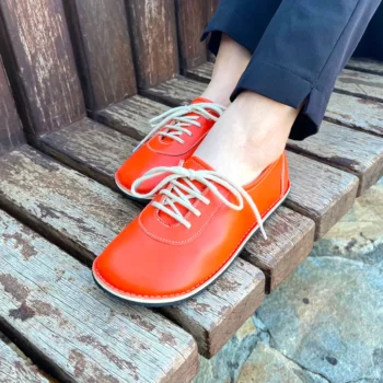 Women’s Orange Barefoot Sneakers