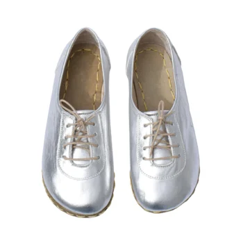 Silver Earthing Sneakers For Women