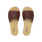 Women’s Handmade Barefoot House Slippers Brown