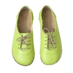 Pistachio Green Earthing Sneakers For Women