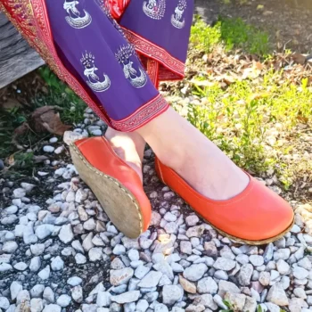 Earthing barefoot ballet flats shoes for women