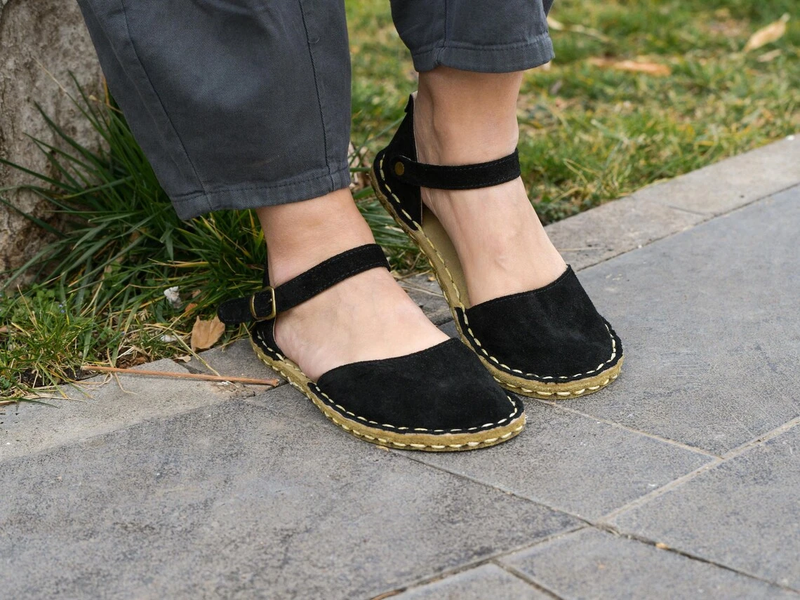 w523g48254g24542_45h25h24h45h Suede Sandals For Women Grounding