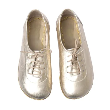 Gold Earthing Sneakers For Women